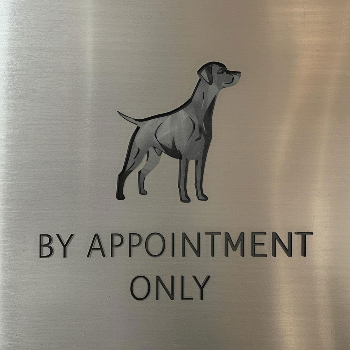 By appointment only. By appointment only.